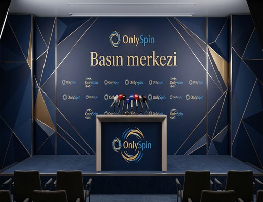 OnlySpin basın merkezi ve marka görseli