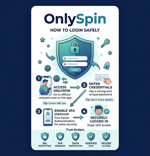 OnlySpin nasıl girilir adım adım görsel
