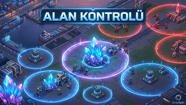 Quartz Harbor strateji ve alan kontrolü oyun modu görseli